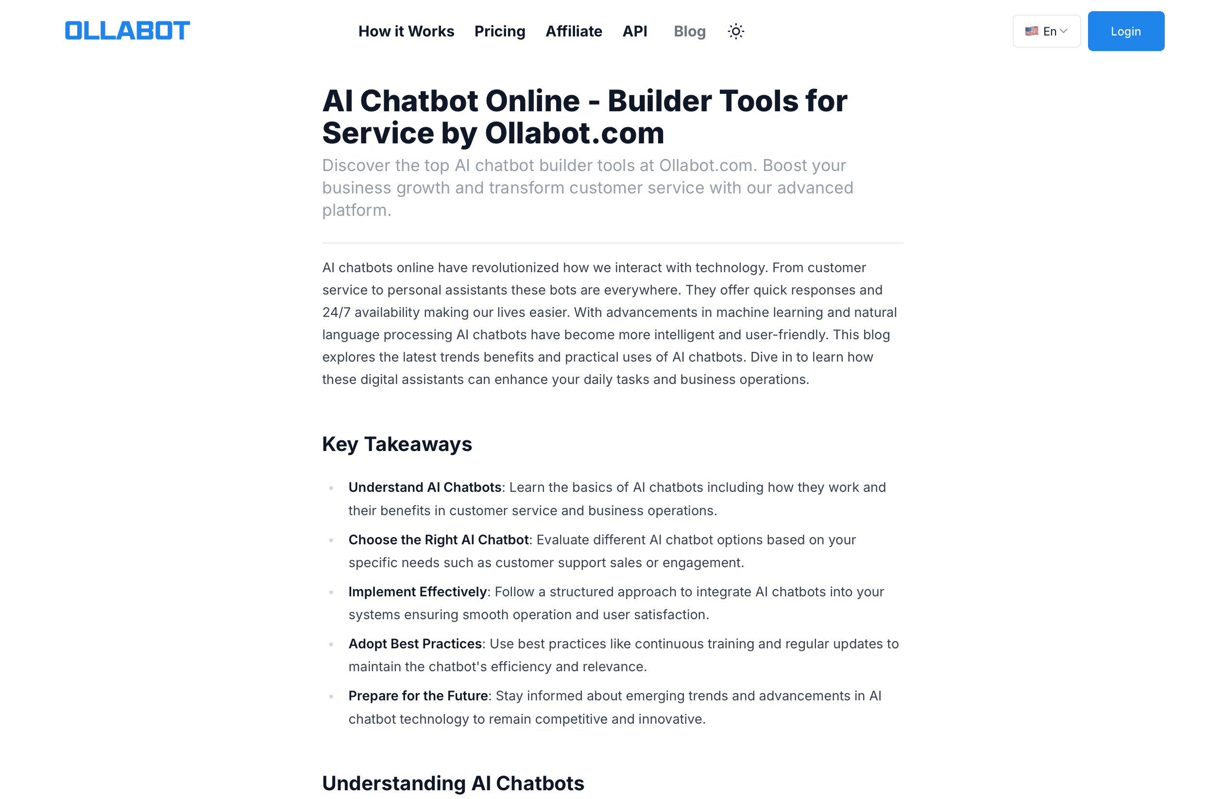 Ollabot Blog